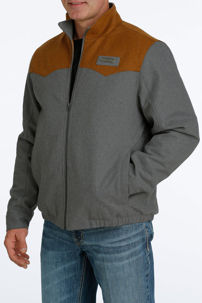 Cinch Mens Concealed Carry Bonded Jacket (Grey)
