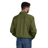 Just Country Men's Cameron Work shirt - Olive